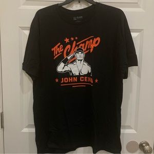 New 3XL John Cena Loot Crate / Slam Crate black orange graphic tee - cotton